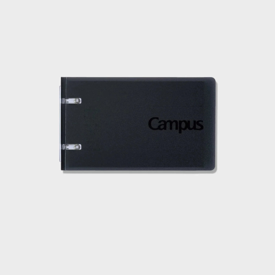 KOKUYO A7 Two-Hole Mini Loose-Leaf Notebook, 40 Pages Black