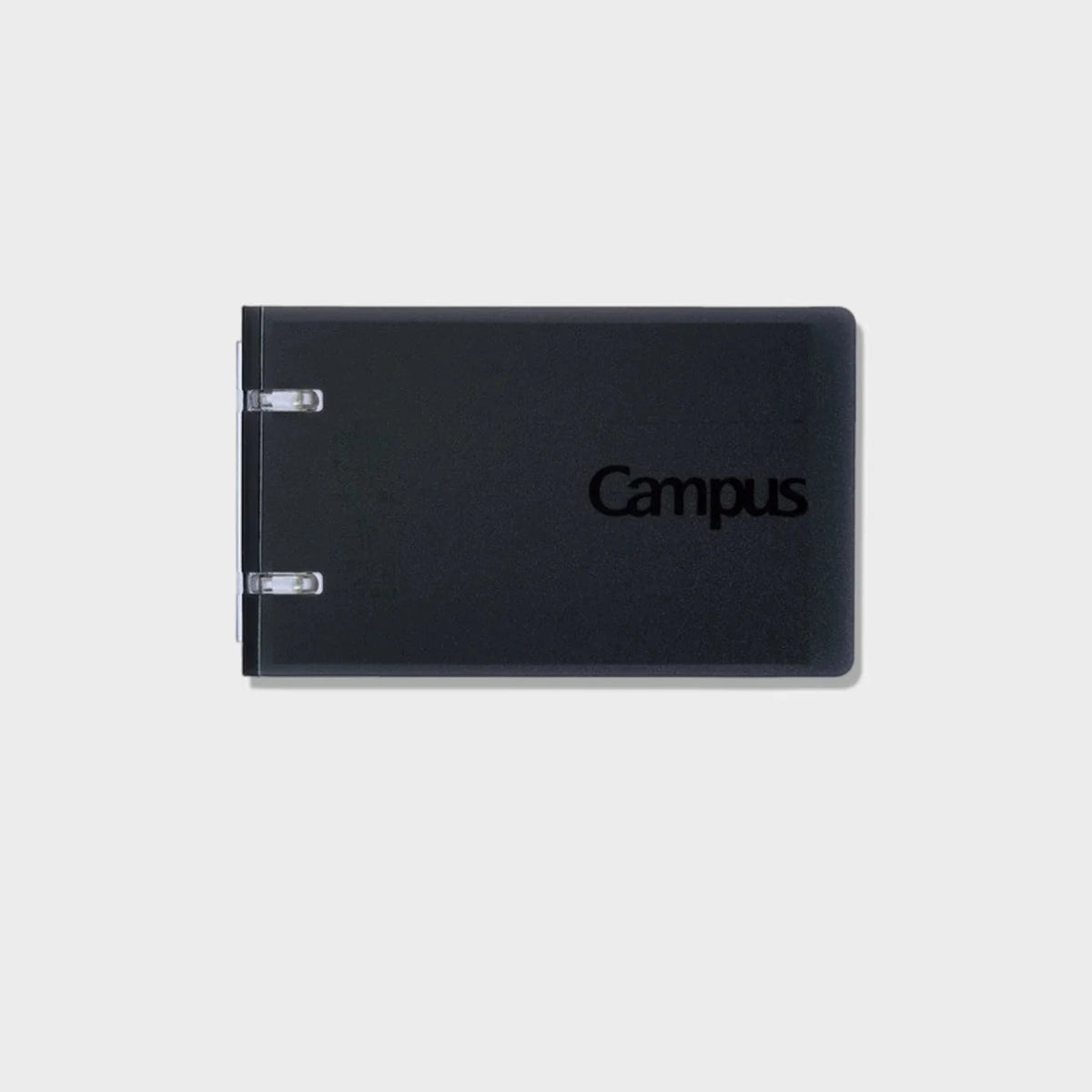 KOKUYO A7 Two-Hole Mini Loose-Leaf Notebook, 40 Pages Black