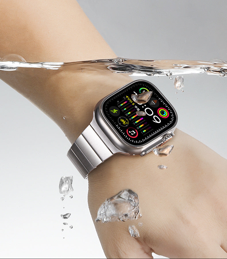 Apple Watch Quick-Release Slim Stainless Steel Band