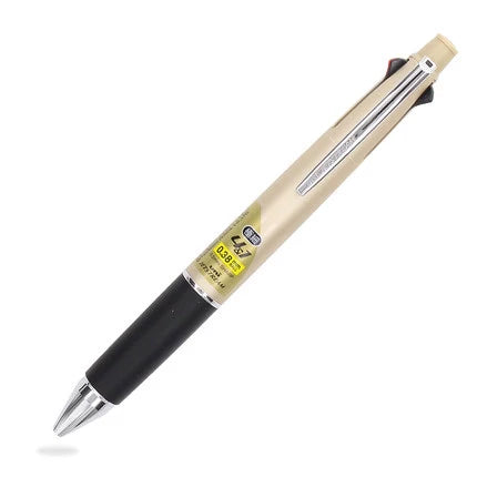 Uni Jetstream 4&1 Multi Pen 0.38mm Ballpoint + 0.5mm Pencil Champagne