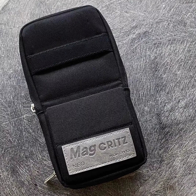 KOKUYO MAG CRITZ NEO 2IN1 Expandable Large Pen Case Black