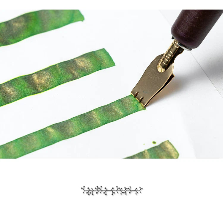 Wood Parallel Calligraphy Pen Set 4/8/10/12/15mm