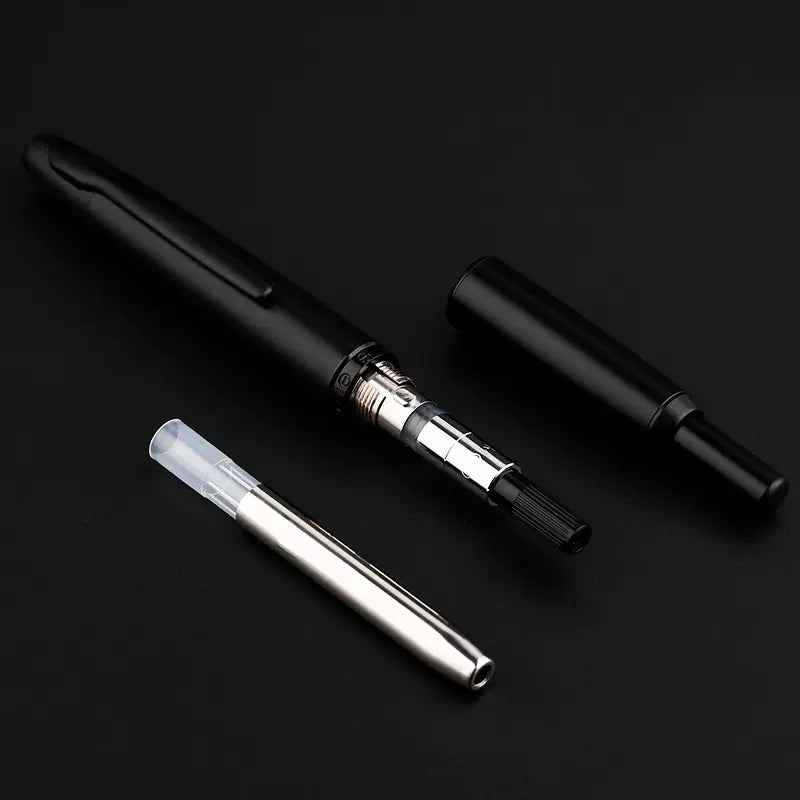 Majohn A1 Press Fountain Pen with Box,Retractable Extra Fine Nib