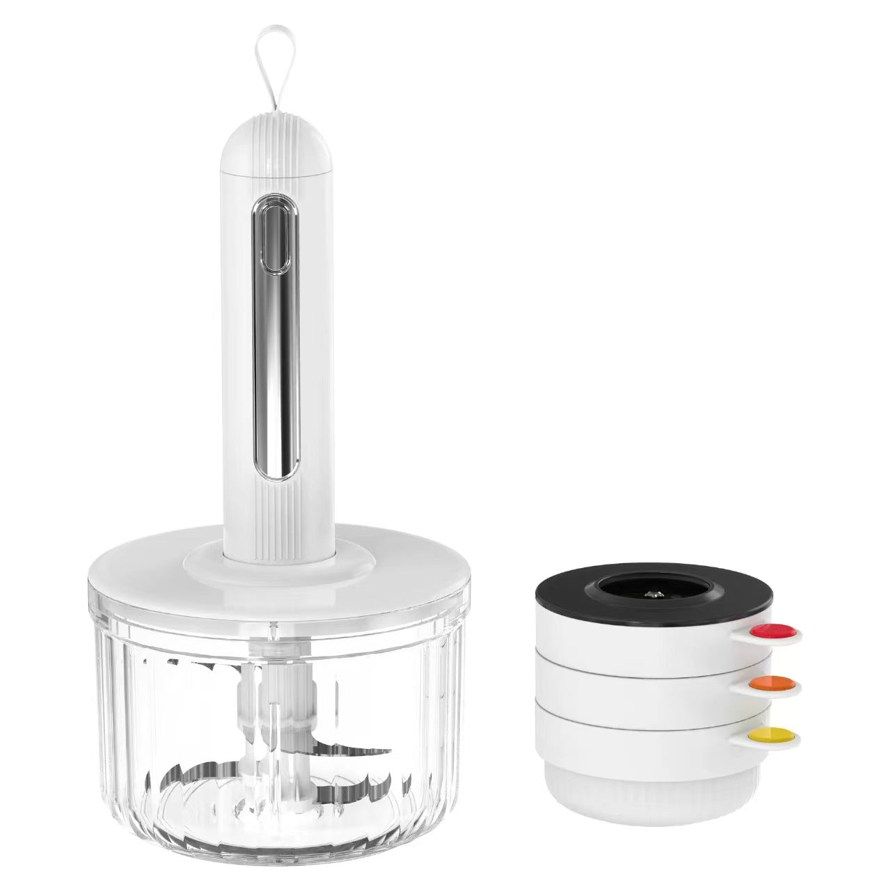 Portable Baby Food Blender & Meat Grinder – Rechargeable Handheld Processor with 3×150ml Bowls