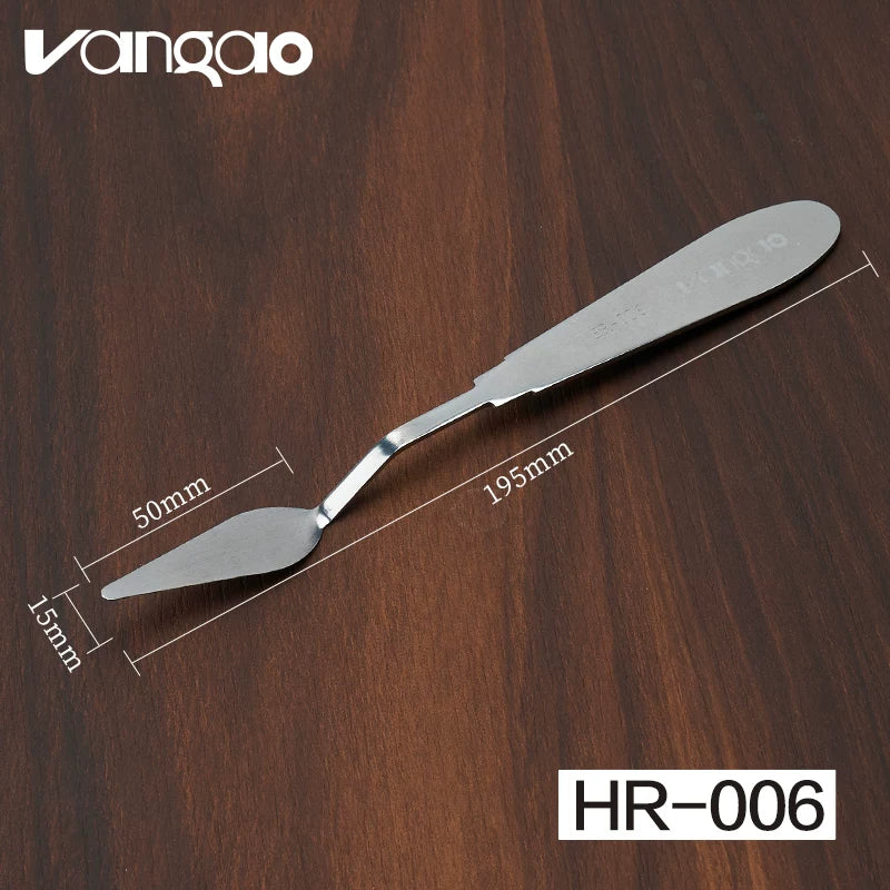 VANGAO Flexible All-Steel Palette Knife | Single Pack 006