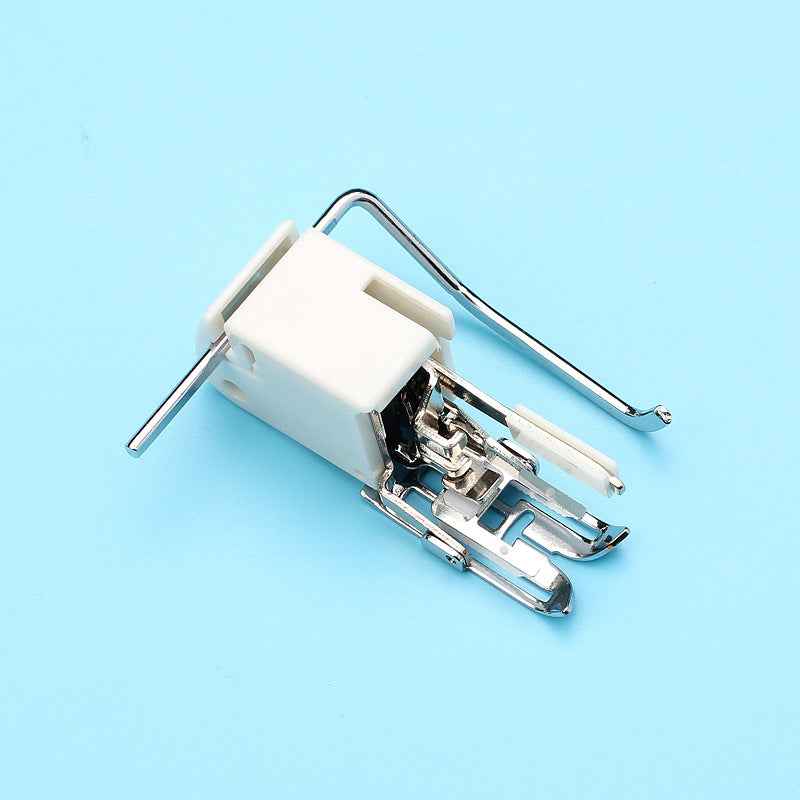 5mm walking foot presser foot, compact design with metal shank and white mount