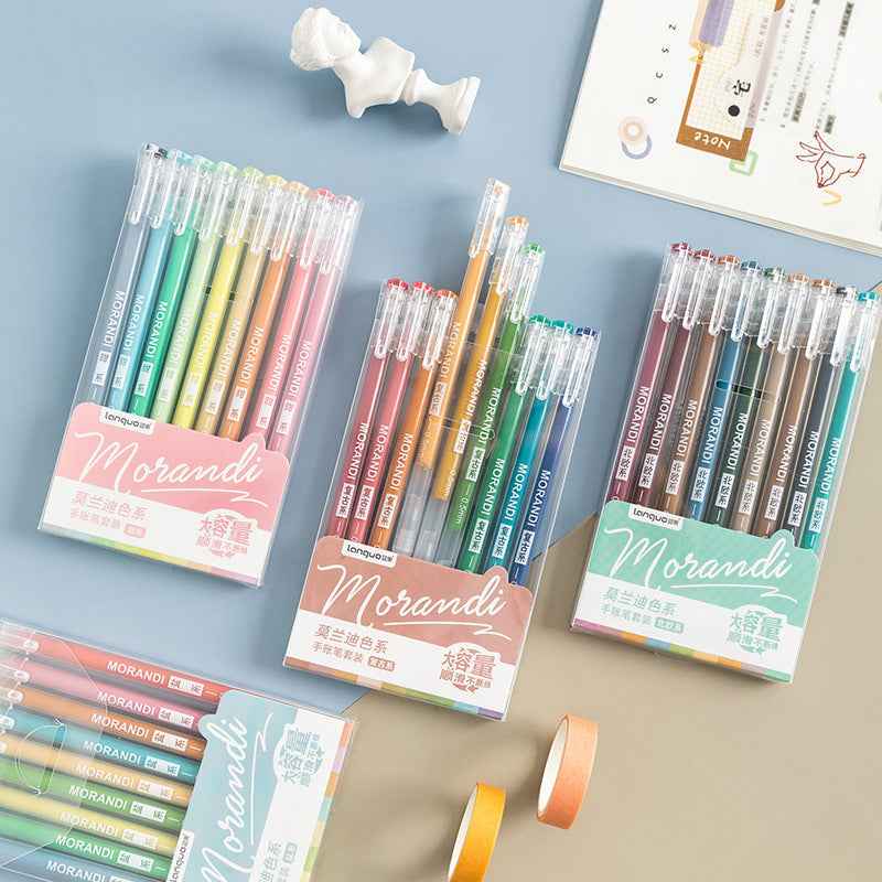Languo Glitter Gel Pens 207 Color for Adult Coloring Journaling Drawing