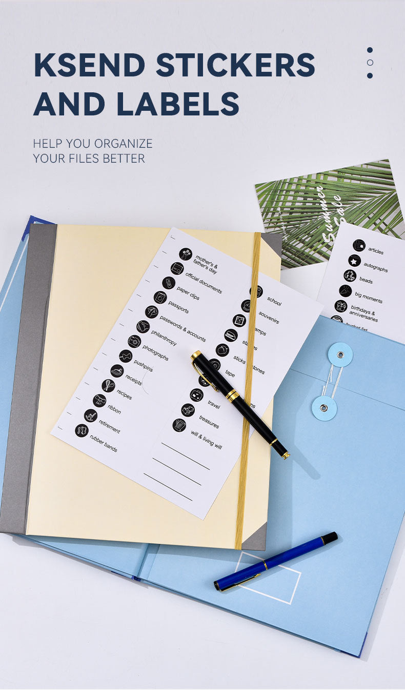 In Case Go Missing Binder Viral TikTok Folio