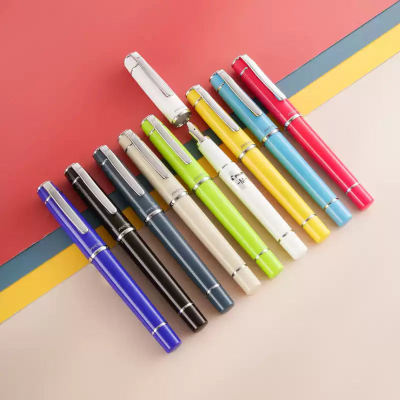 Pilot Prera Fountain Pen Solid Color Body Ivory White