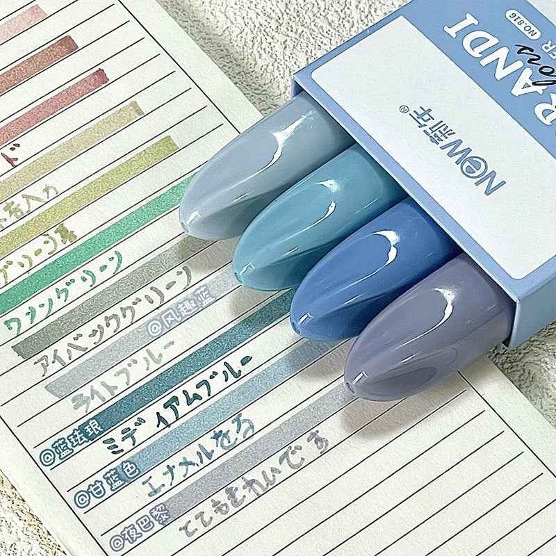 Morandi Color Highlighters 12 Pack Chisel Tip
