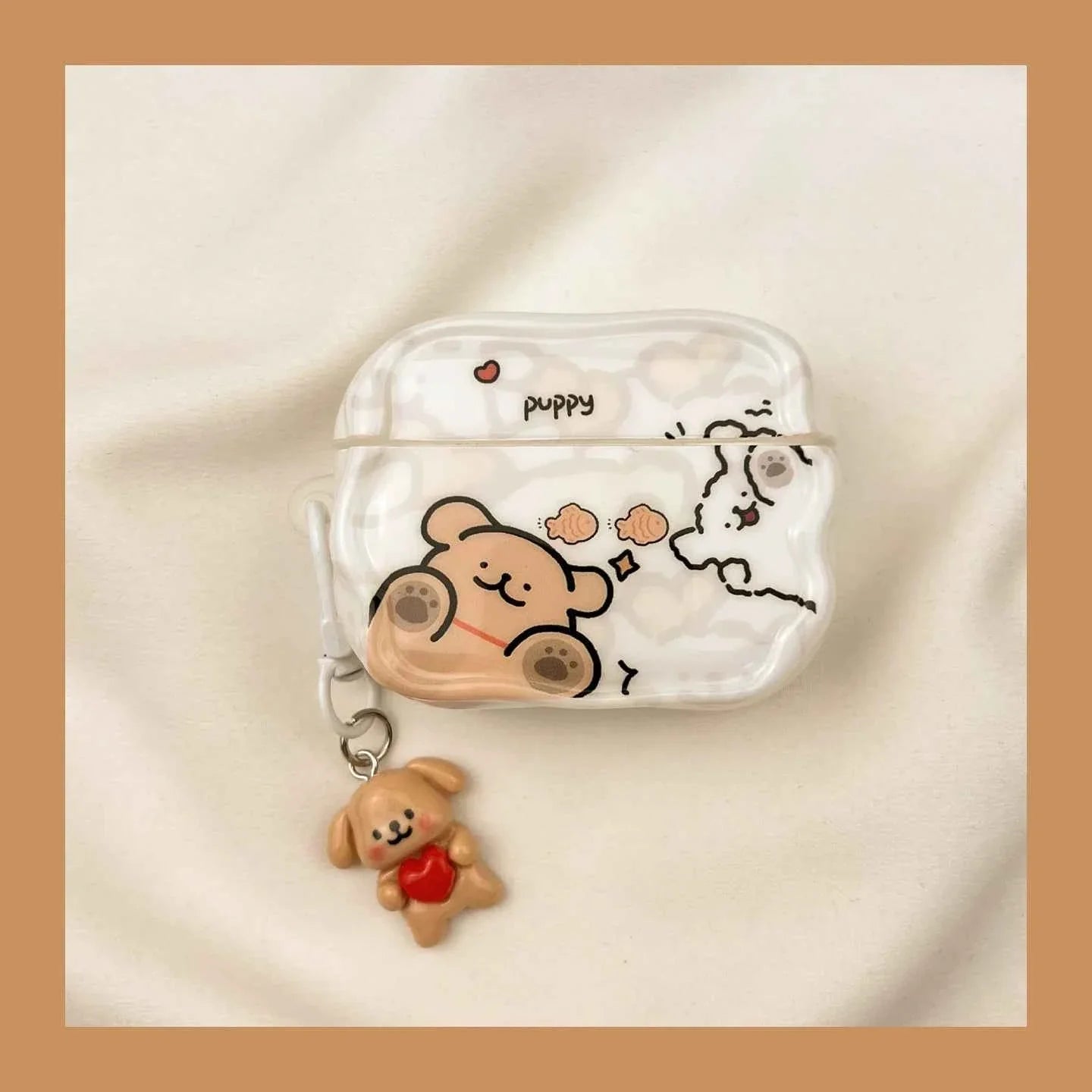 Fun Cartoon Dog AirPods Case B