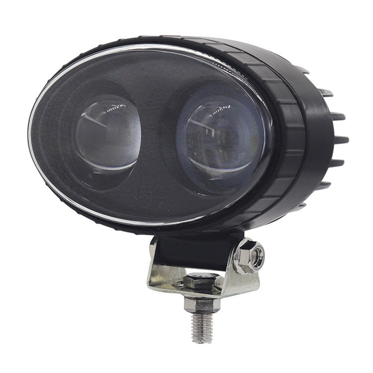 Forklift LED Warning Light 2-Pack – Red & Blue Zone Safety Spotlight | Arrow & Spot Beam