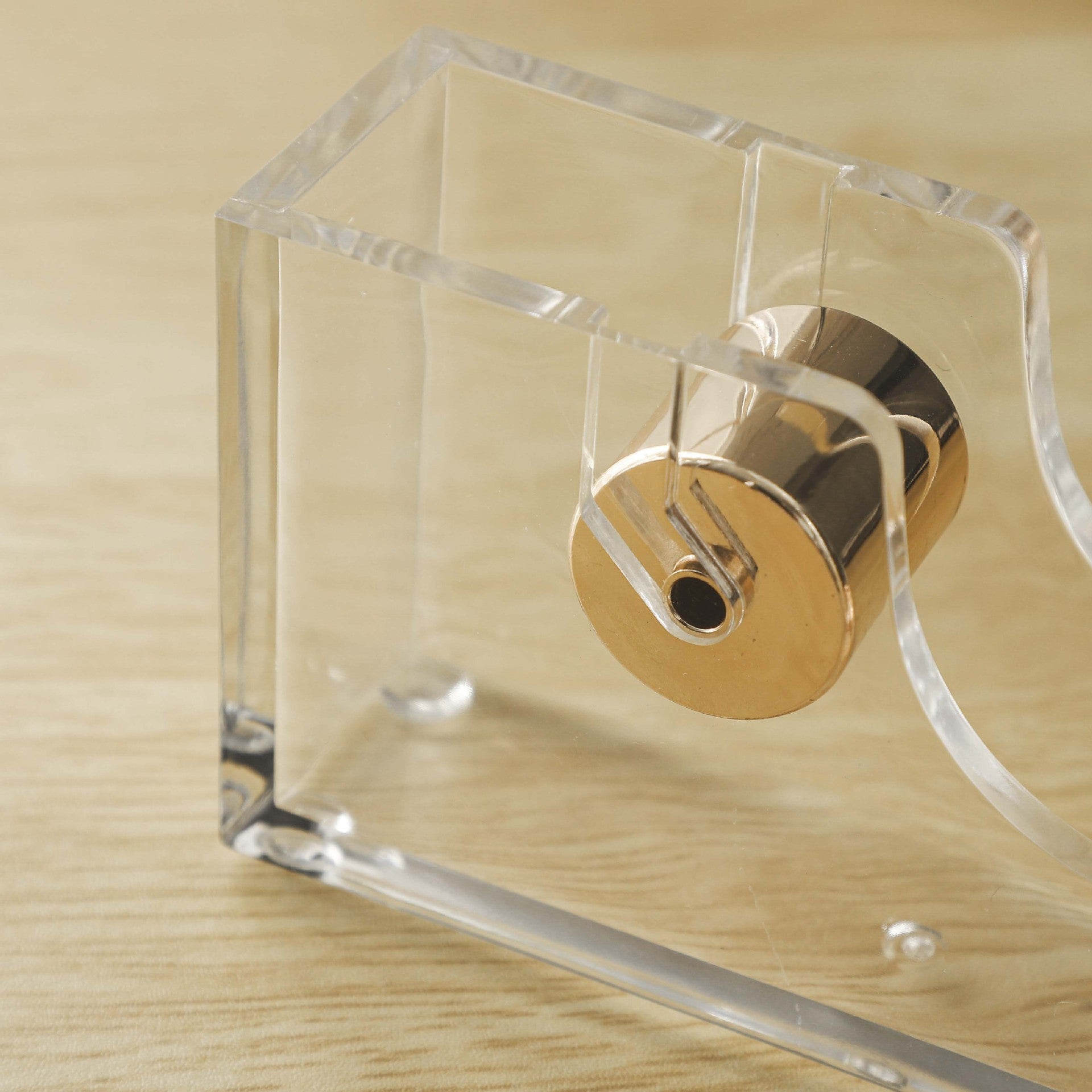 Office Transparent Acrylic Tape Dispenser