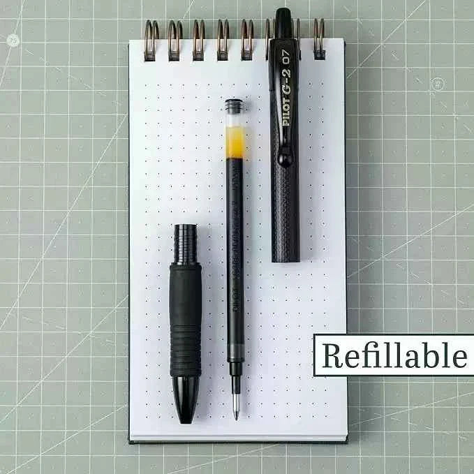 Pilot G2 Limited Gel Pen 0.7mm Matte Black Body with 1 Refill