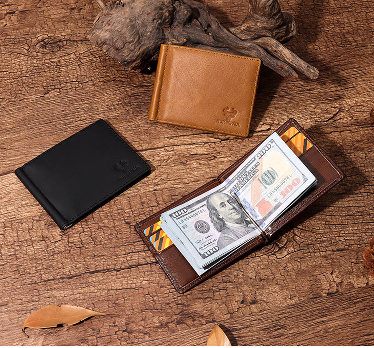 Men's Slim Genuine Leather Wallet