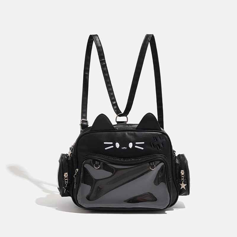 Kawaii Cat Ita Bag Backpack Black