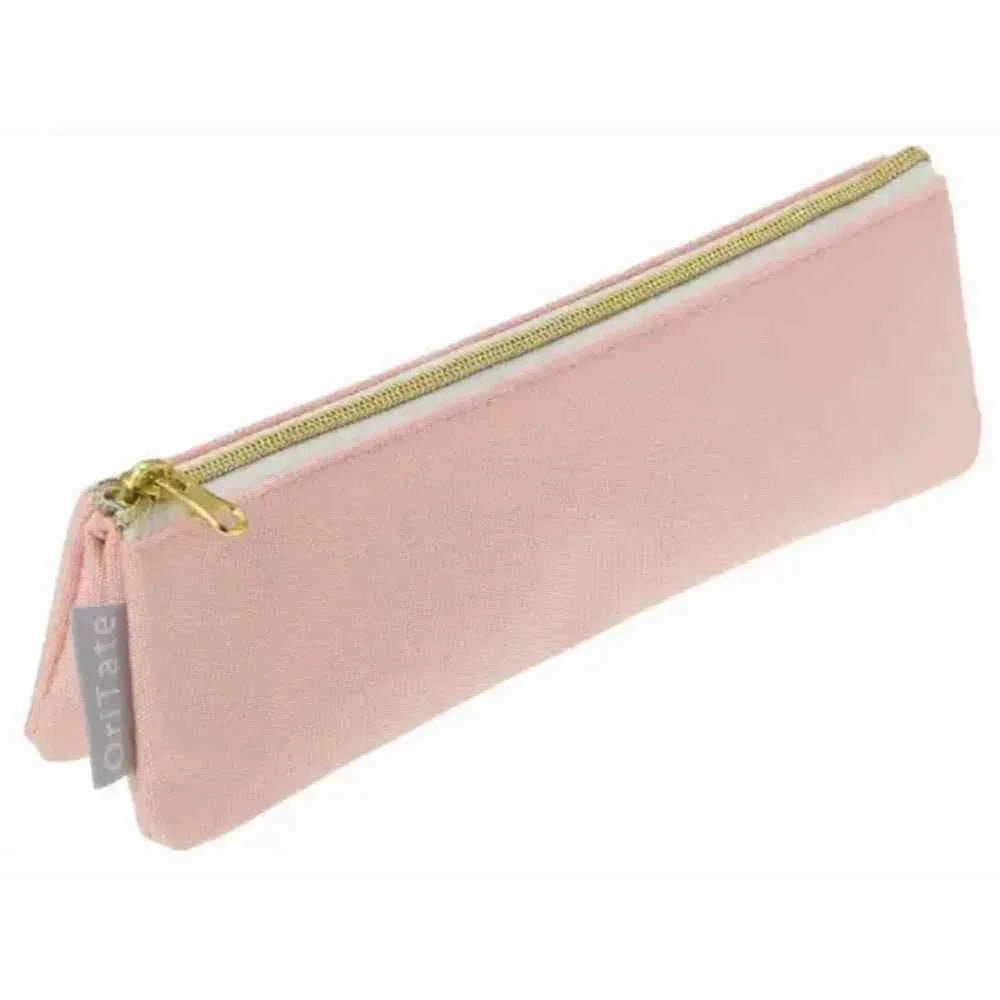 Raymay Fujii Oritate Self-Standing Slim Pen Case Pink