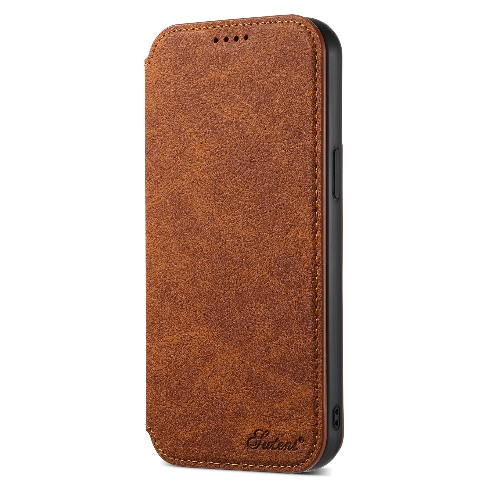 MagSafe Flip Leather Case for iPhone – Folio Wallet Cover with Card Slots