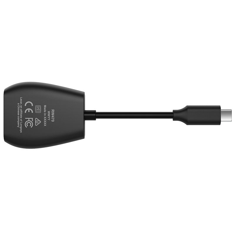 Lexar USB 3.2 Type-C Dual-Slot Reader,Supports SD microSD Cards
