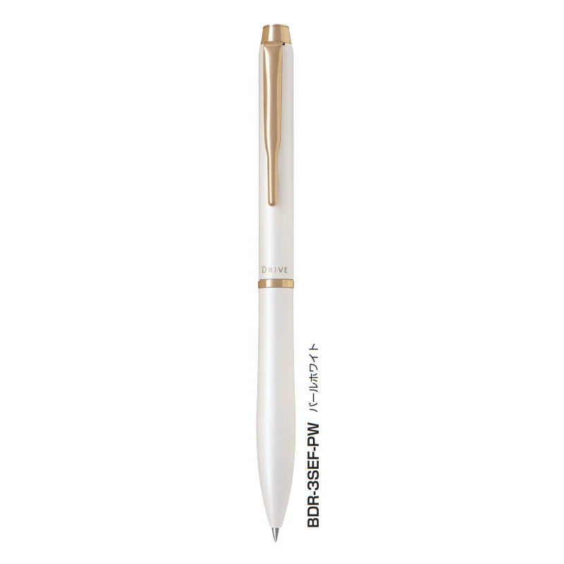 Pilot Acro Drive Hybrid Ballpoint Pen - 0.5 mm Pearl White