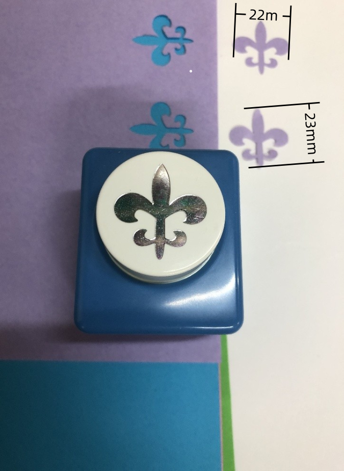 CARL Craft Mini Punch Japan Selection Iris Large