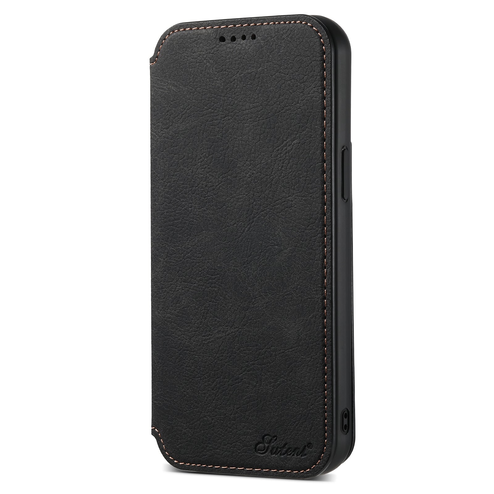 MagSafe Flip Leather Case for iPhone – Folio Wallet Cover with Card Slots