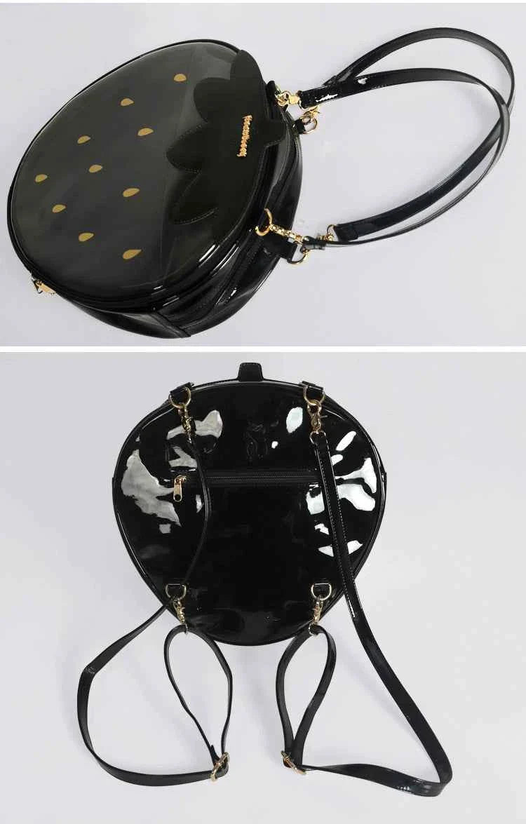 Strawberry Ita Bag A4 Size with Adjustable Shoulder Straps