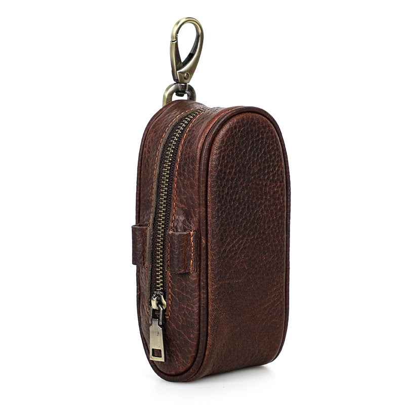 Contacts Family Golf Ball Holder – Leather Ball Protectors Pouch