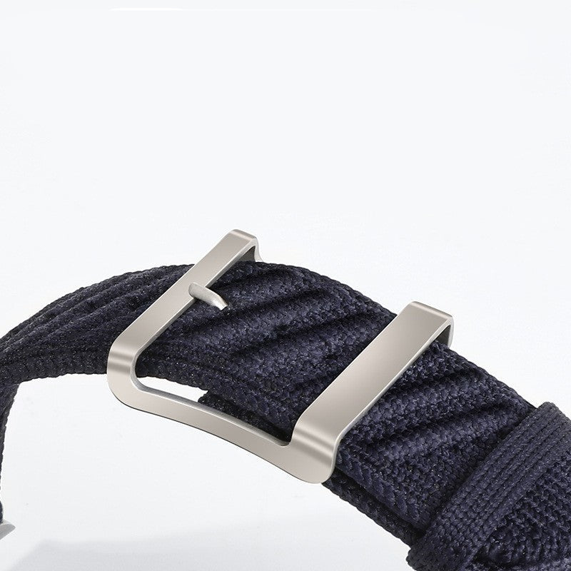 Apple Watch Nylon Braided Band with Metal Buckle