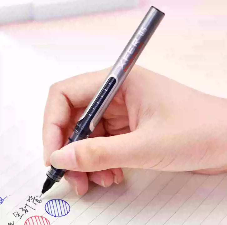 DELI S657 Liquid Ink Rollerball Pen 12 Pack 0.5mm
