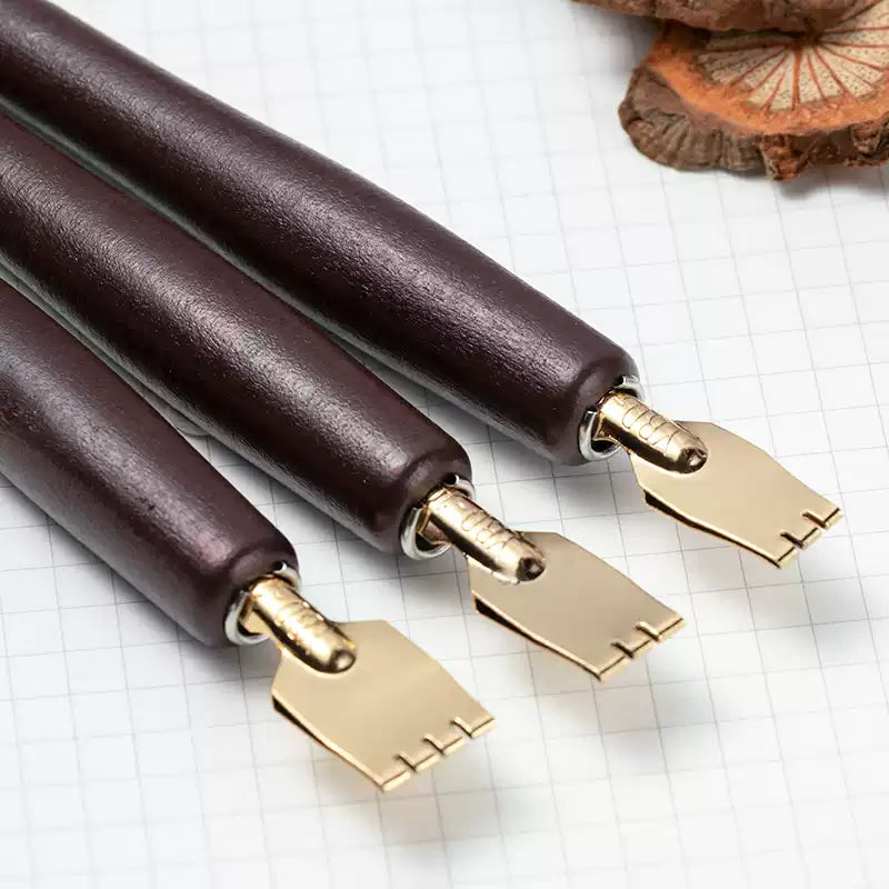 Wood Parallel Calligraphy Pen Set 4/8/10/12/15mm