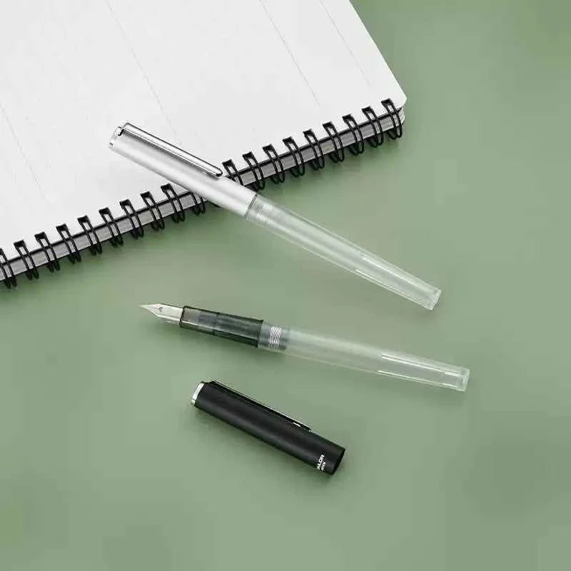 Sailor HighAce Neo Clear Beginners Fountain Pen, Steel Nib, Fine