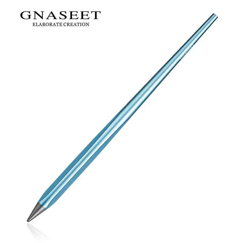 GNASEET Eternal Inkless Metal Pencil Light Blue