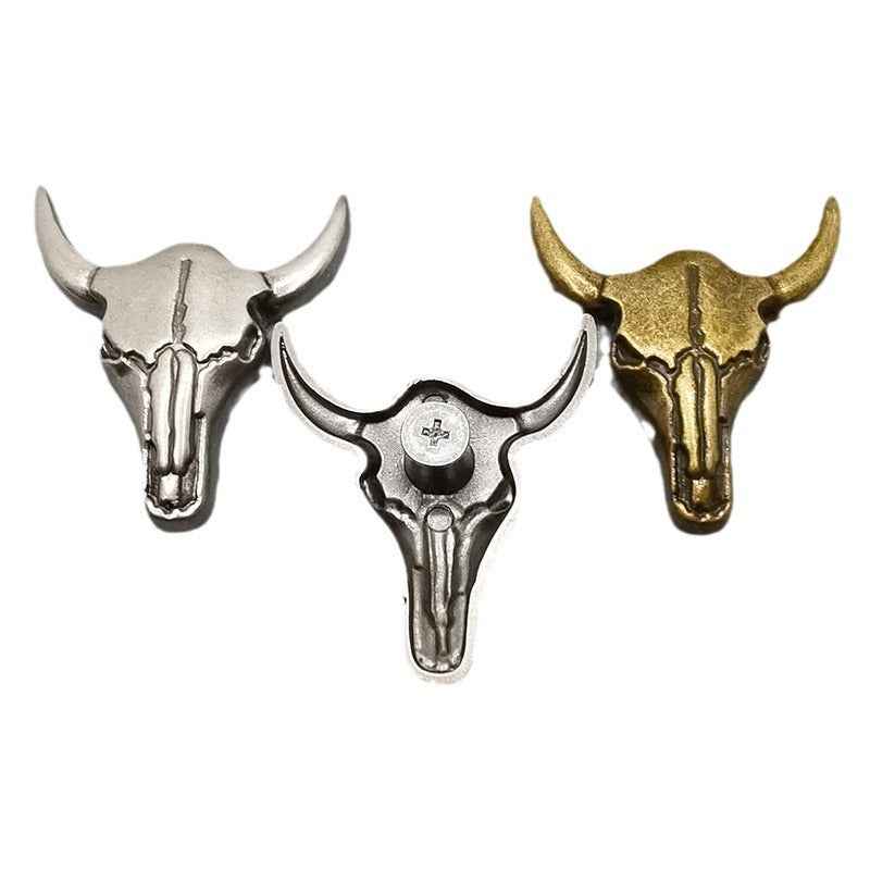 Bullhead screw buckles in silver and bronze, 20-pack set