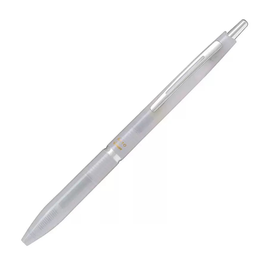 PILOT ACRO 300 Low-Viscosity Oil-Based Ballpoint Pen, 0.3 mm Fine Black Ink White