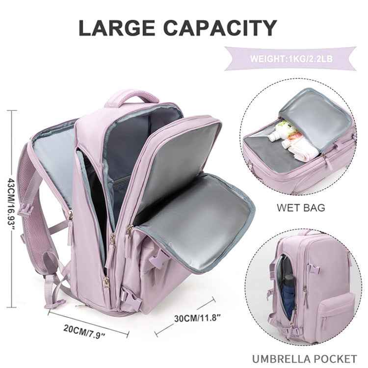 MapleStory Travel Laptop Backpack Daypack for Women Teen Girls Light Purple