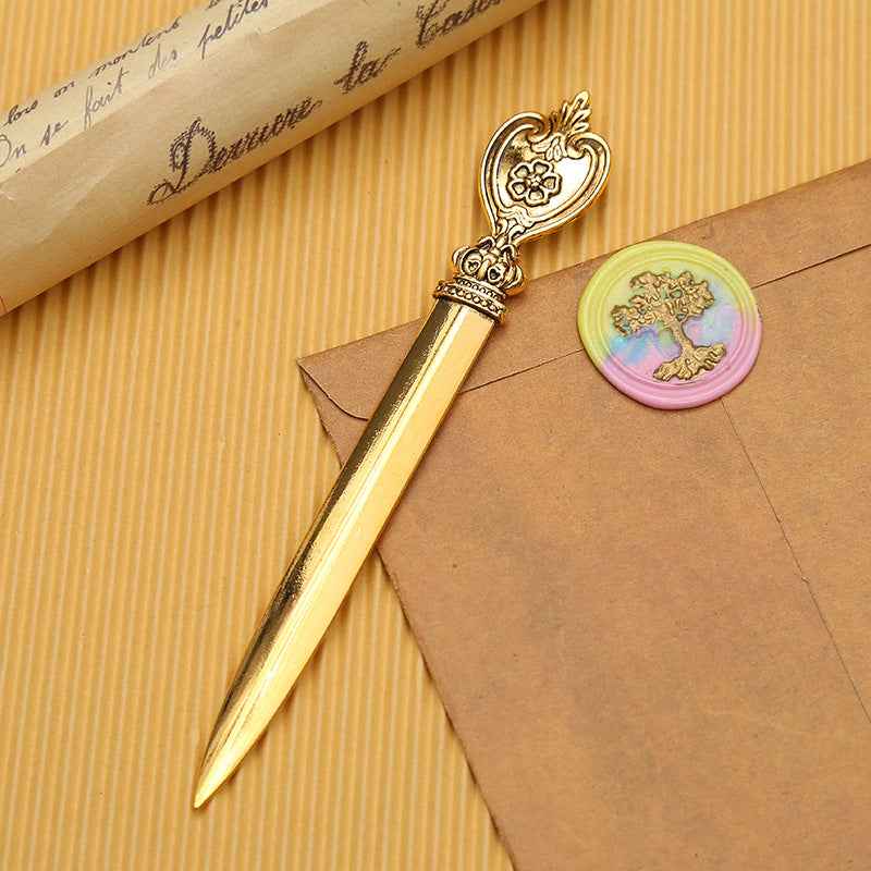 3pcs Retro Metal Envelope Letter Openers