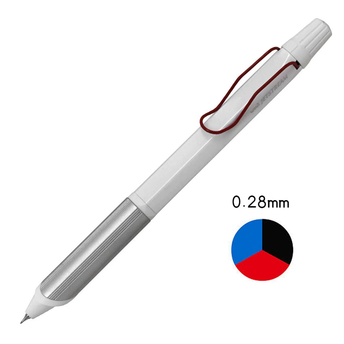 Uni Jetstream Edge 3 Color Ballpoint Pen 0.28mm Black