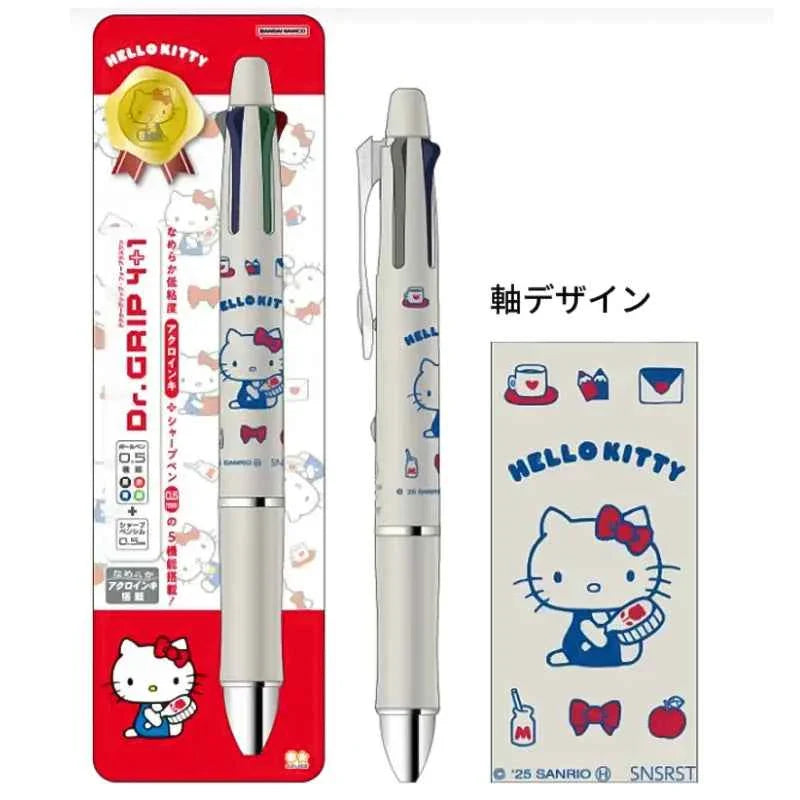 Pilot Dr. Grip 4+1 Multi Pen & Mechanical Pencil - Hello Kitty