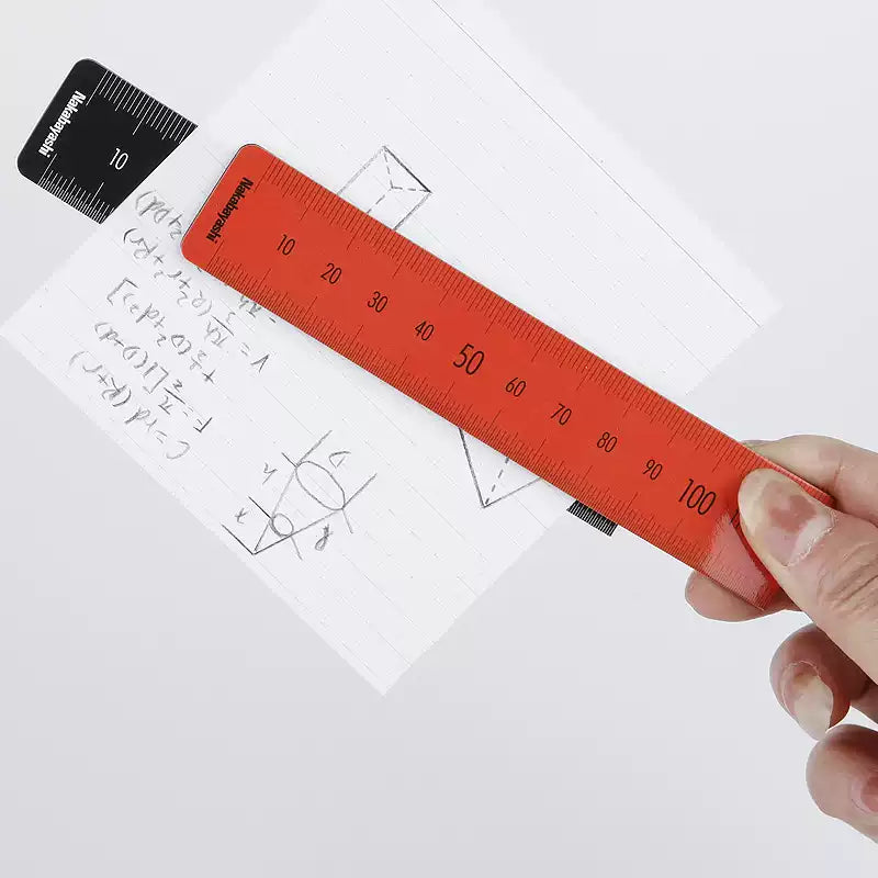 Nakabayashi Magnetic Bookmark Ruler 15cm + 25cm 2 Pack