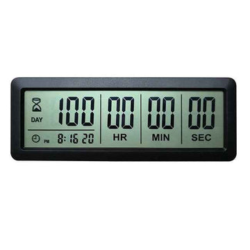 PURSUN PS-220 Digital Countdown Days Timer Clock Black