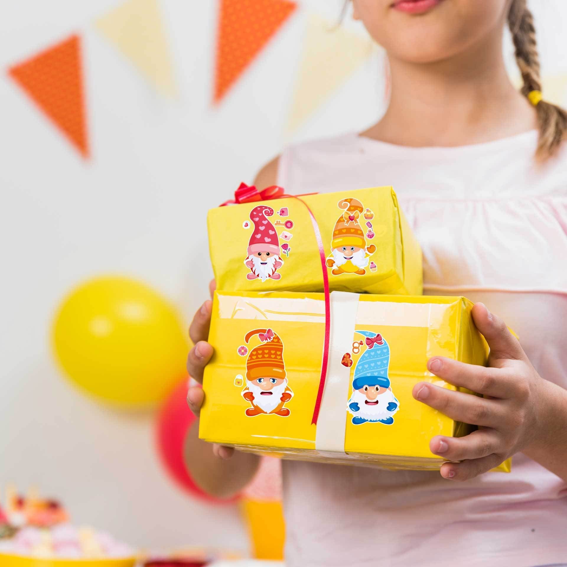 Make a Face Valentine's Day Dwarf Stickers for Kids 32 Sheets