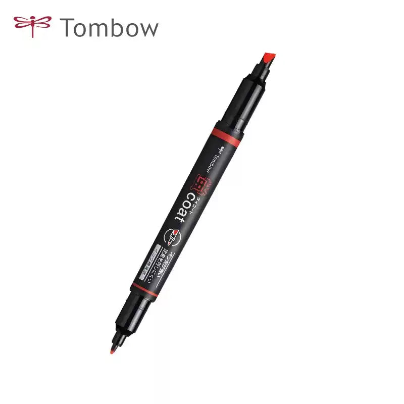 Tombow COAT Dual-Tip Highlighter Set – WA-TC Quick-Dry Marker Pens for Students