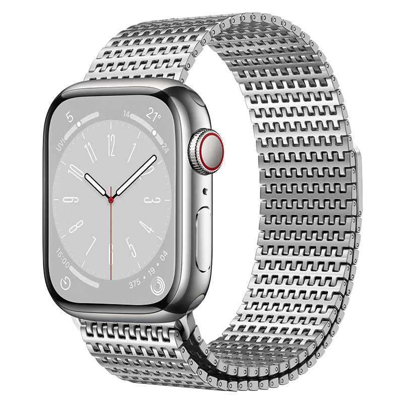Apple Watch Chain-Link Magnetic Stainless Steel Band