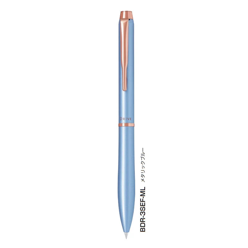Pilot Acro Drive Hybrid Ballpoint Pen - 0.5 mm Metallic Blue