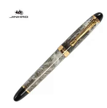 Jinhao X450 Fountain Pen Medium Nib Grey Marble