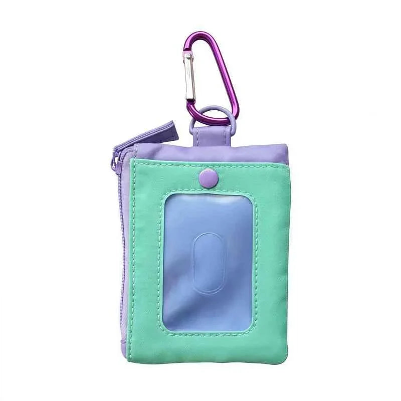 Snoopy Cute Dog Cartoon Color-Block Coin Purse
