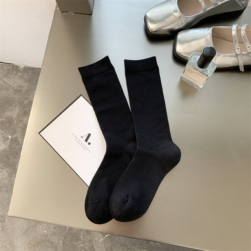 Women's Cotton Ruched Scrunchy Crew Socks| 6-Pack