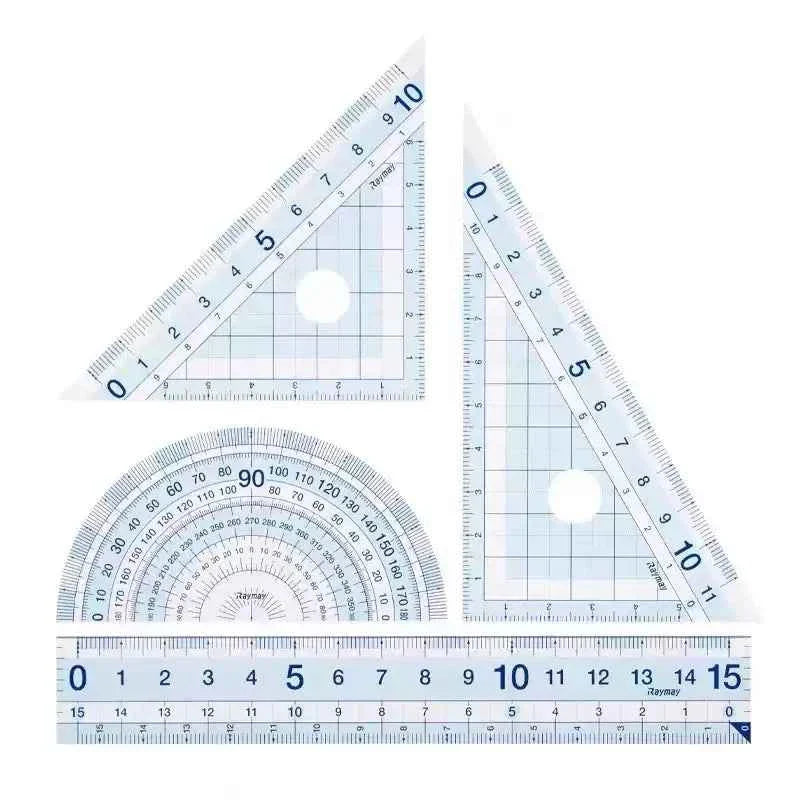 Raymay Study Mate Zero Edge Ruler Set APJ907