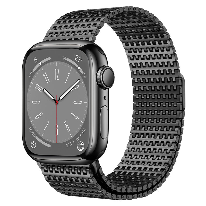 Apple Watch Chain-Link Magnetic Stainless Steel Band